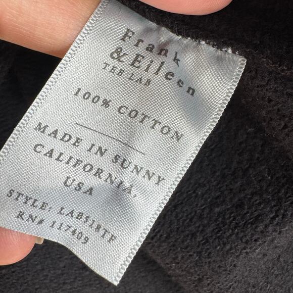 Frank & Elieen Women's Mock Neck Pullover Sweater Long Sleeve Black Size M NWOT - Picture 10 of 10